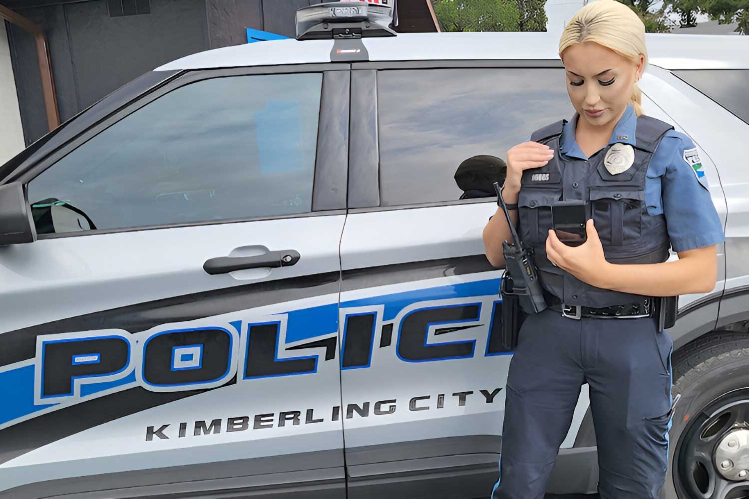 La nouvelle arme des forces de l'ordre Samsung Mobile Z Flip series Flip Story U.S Police 2