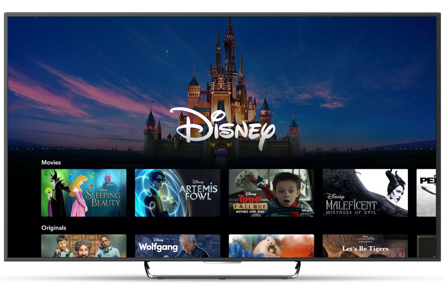 Disney+ fait maintenant payer le partage de compte Disney app smart TV