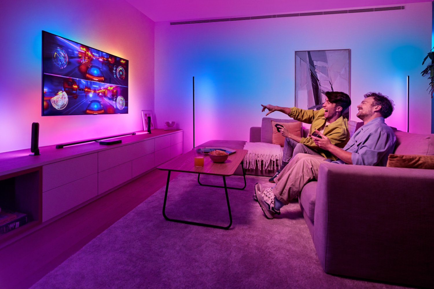 Le nouveau boîtier Philips Hue va vous plonger dans 8K de lumière HDMI Sync Play