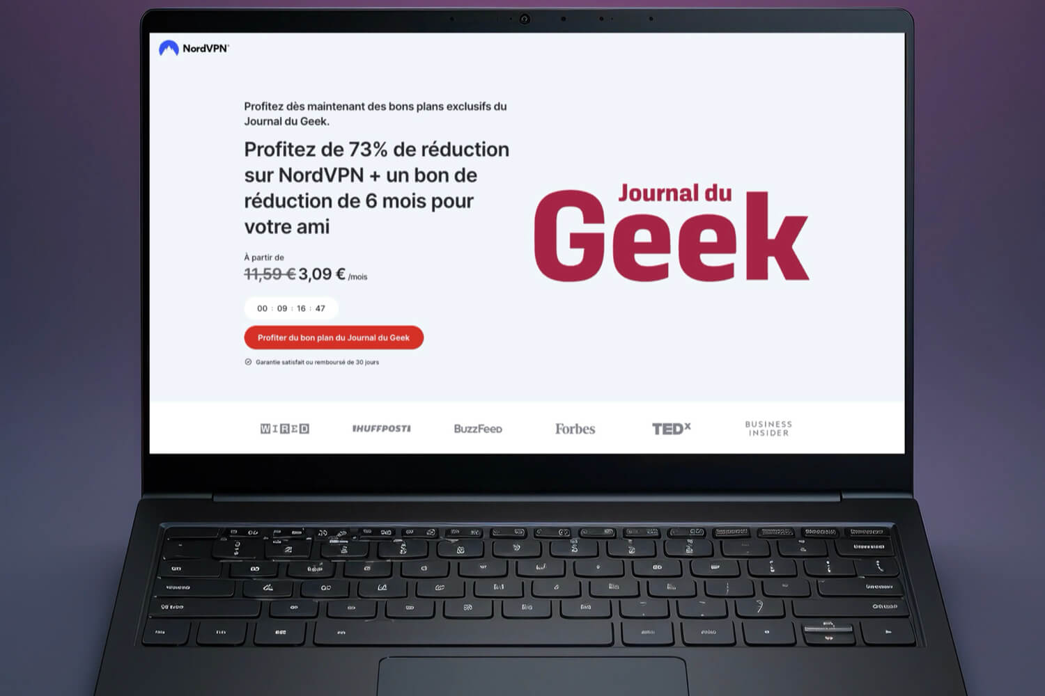 L’offre sensationnelle qui change la donne ! NordVPN Bplan