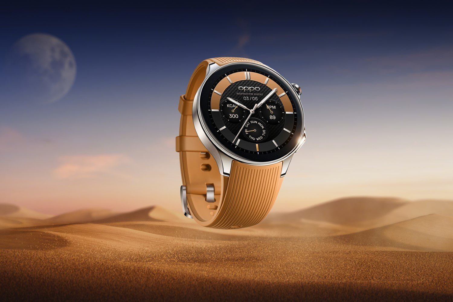 Une montre WearOS qui promet une autonomie jamais-vu OPPO Watch X Mars Brown Personnalise
