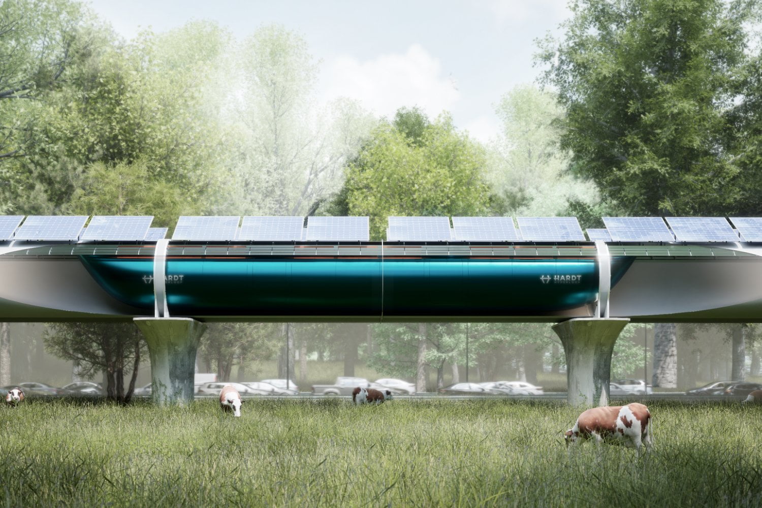 Premier test réussi pour l'Hyperloop aux Pays-Bas hyperloop