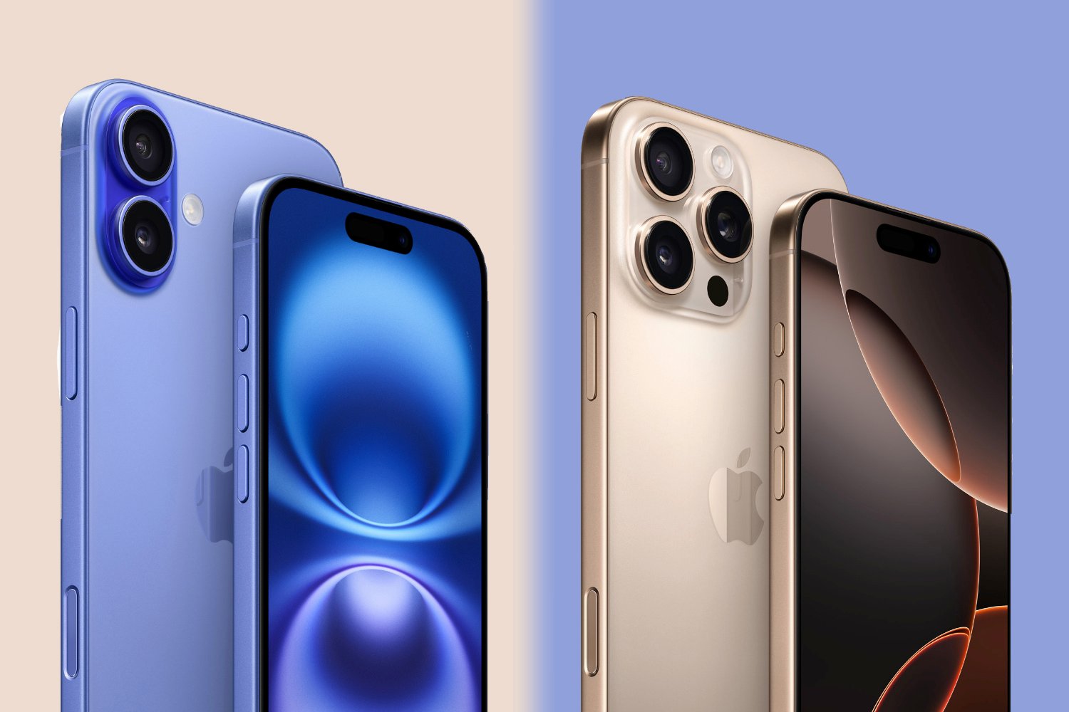 Voici à quel point les batteries sont plus grandes que sur les iPhone 15 iphone 16 vs iphone 16 pro apple comparatif