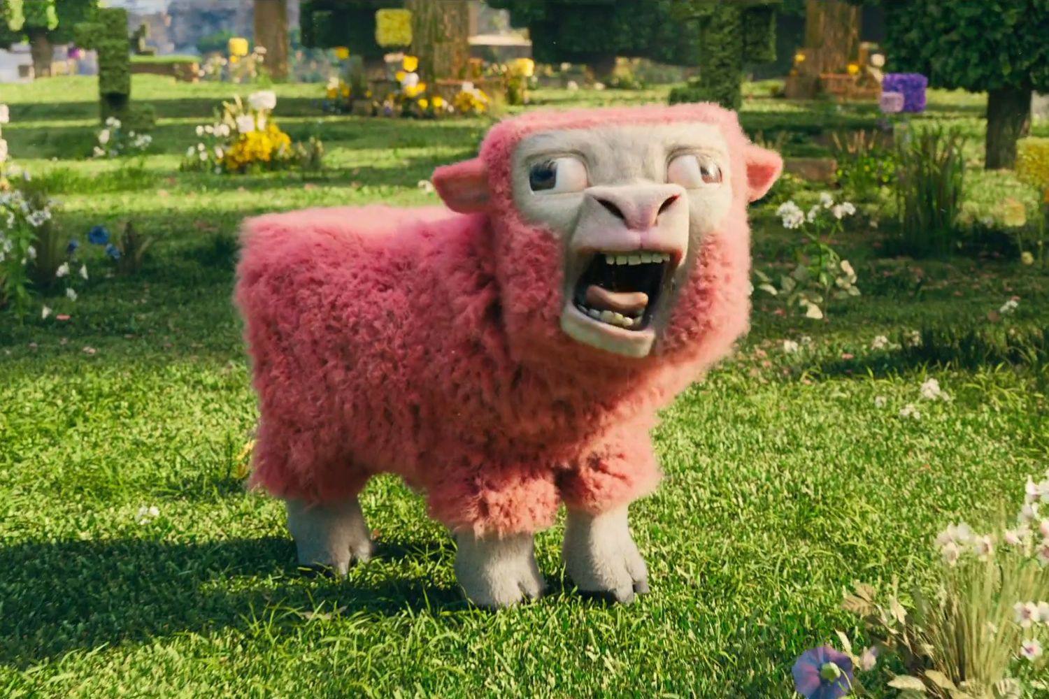 Minecraft le film dévoile un premier trailer cauchemardesque minecraft le film mouton