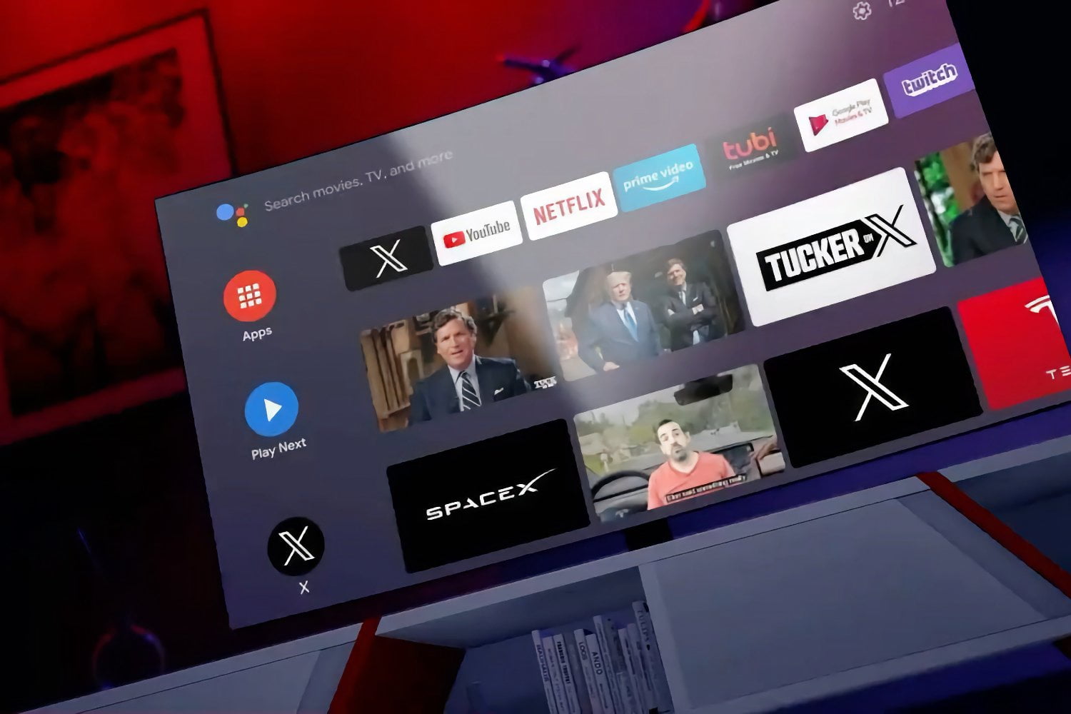 Les fans d'Elon Musk ont maintenant une application X TV x tv twitter