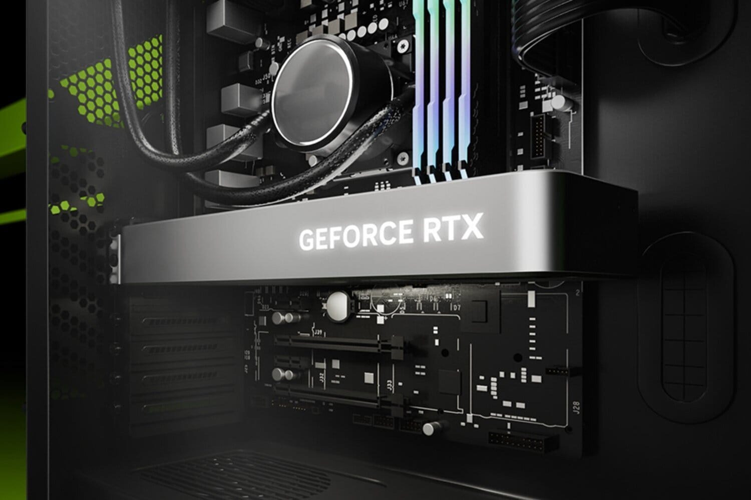 Nvidia devrait présenter ses GPU très haut de gamme GeForce RTX 50 début 2025, les premières spécifications en fuite 1728568536 GeForce RTX NVIDIA11