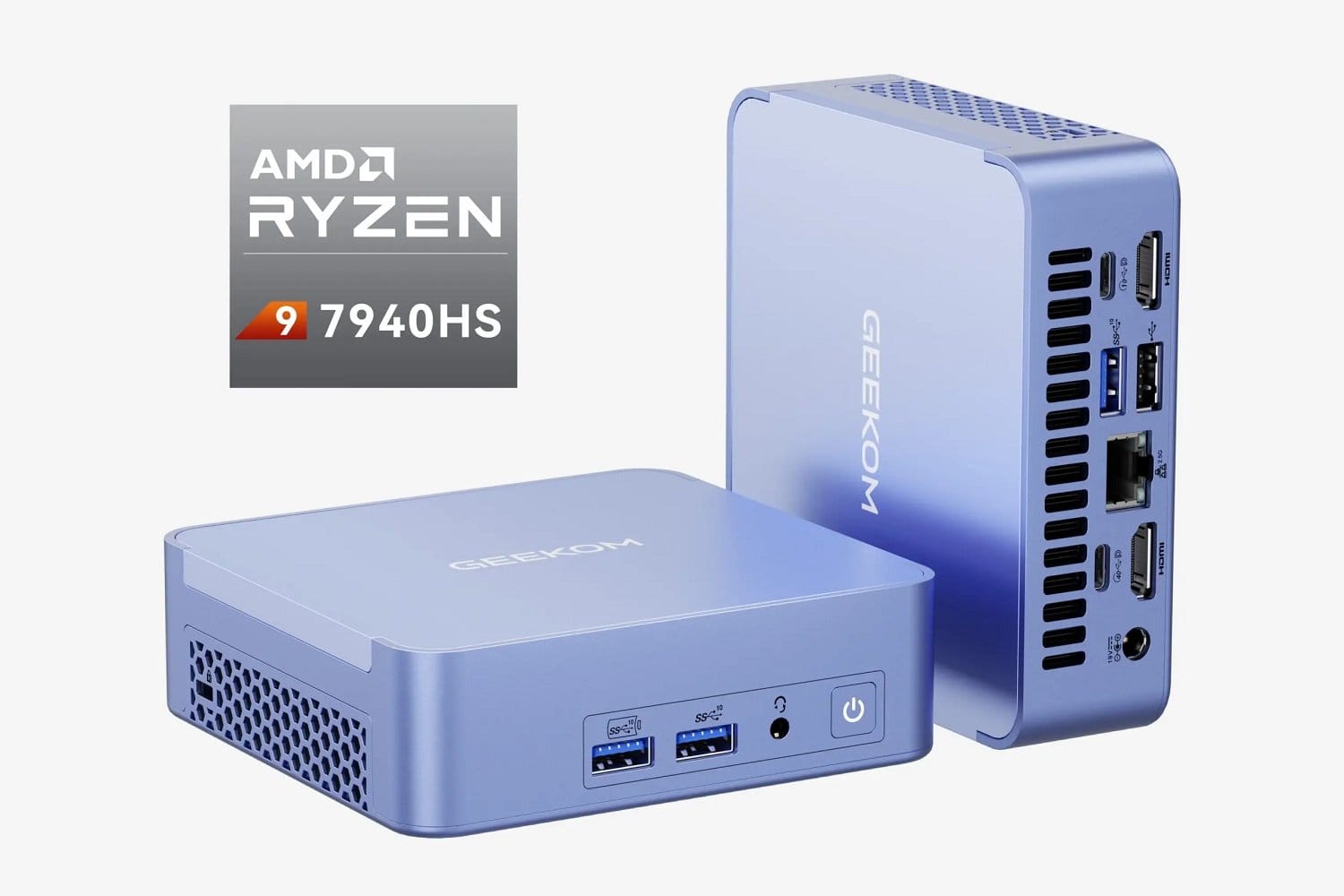 AMD Ryzen9, GPU Radeon 780M, SSD 2To, RAM 32Go, ce mini PC en promo est une fusée 🚀 Geekom AX7 Pro