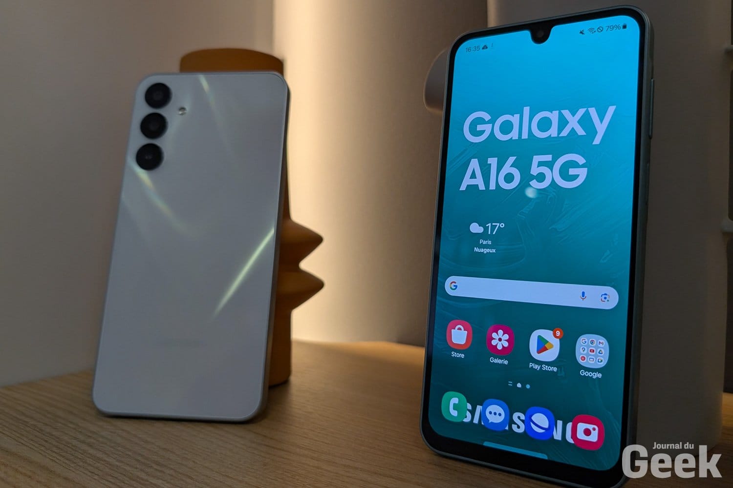 Enfin des smartphones durables et accessibles Samsung Galax A16 5G Live 01