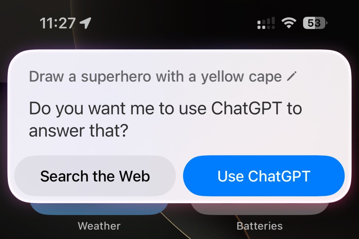 Que donne l'intégration de ChatGPT dans Siri avec iOS 18.2 ? chatgpt siri apple intelligence