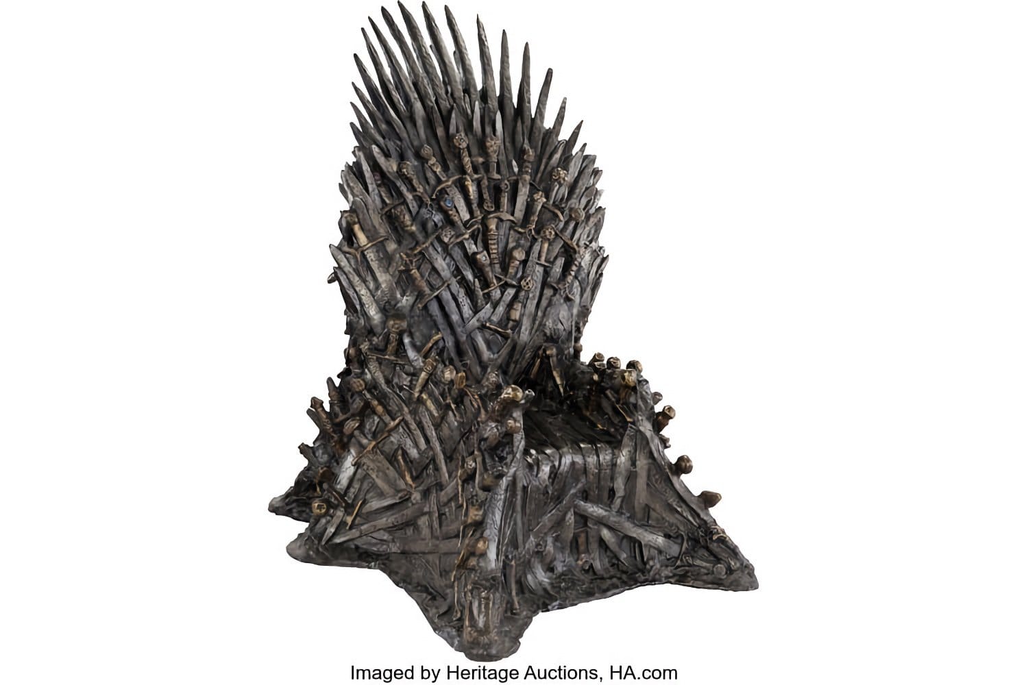 1,5 million de dollars pour le trône de fer ! encheres game of thrones