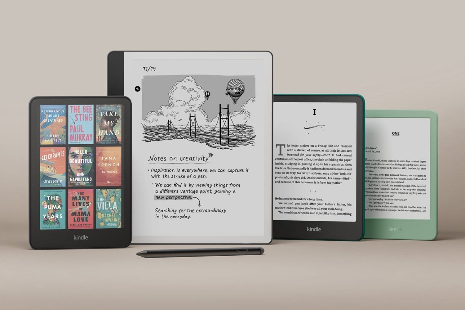 Amazon dévoile 4 nouvelles liseuses Kindle, dont une en couleur nouveau amazon kindle couleur 2024