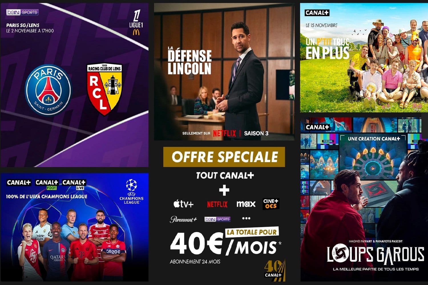Canal+ a 40 ans ! Il sort une offre FOLLE, avec tout le streaming et le sport pour 3x rien đ± 1730503353 Cana 40 ans
