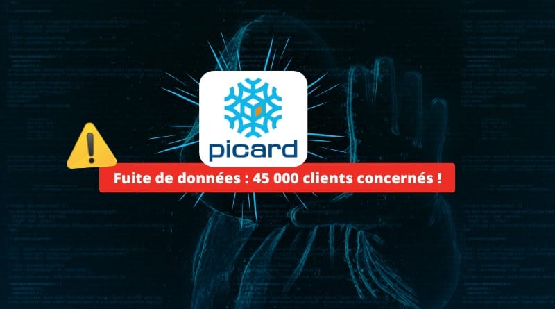 L'enseigne Picard victime d'une fuite de données ! Fuite de donnees Picard Novembre 2024