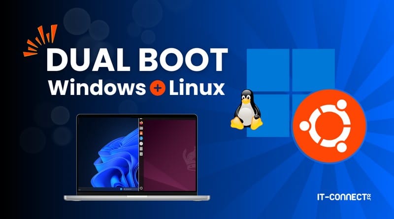 Installez deux systèmes sur un seul PC tuto dual boot windows 11 et linux avec ubuntu