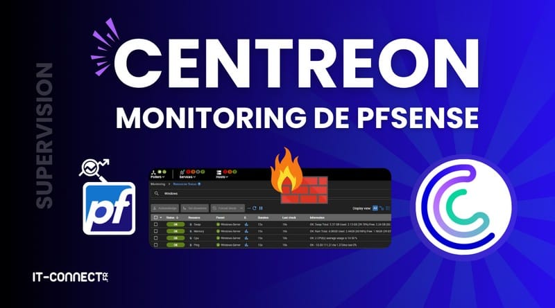 Superviser votre firewall pfSense avec Centreon Centreon monitoring firewall pfSense