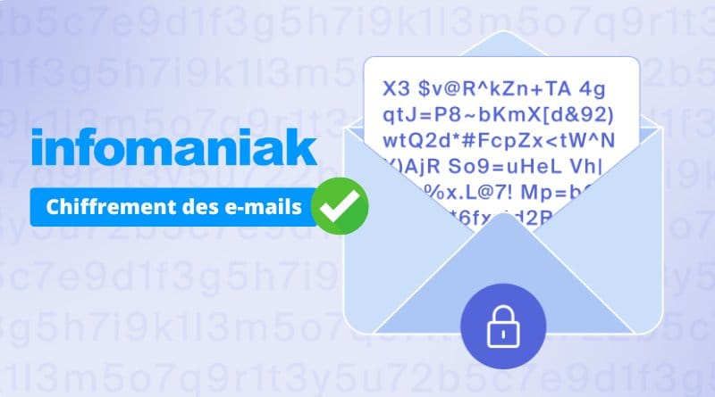 Tous les utilisateurs Infomaniak peuvent chiffrer leurs e-mails ! Infomaniak Chiffrement des e mails pour tous les utilisateurs
