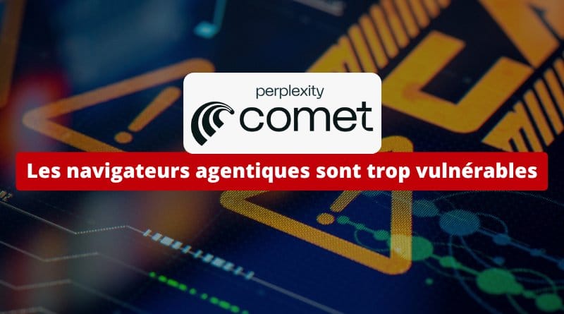 le navigateur IA piégé par un faux site Agent IA le navigateur Perplexity Comet dupe par une fausse boutique en ligne