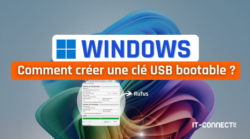 créer une clé bootable Windows 11 avec Rufus tuto cle usb windows 11 rufus