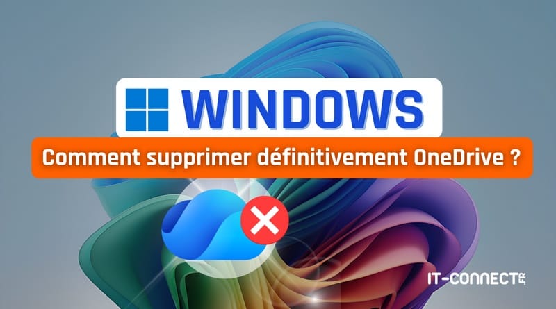 tuto supprimer onedrive de windows