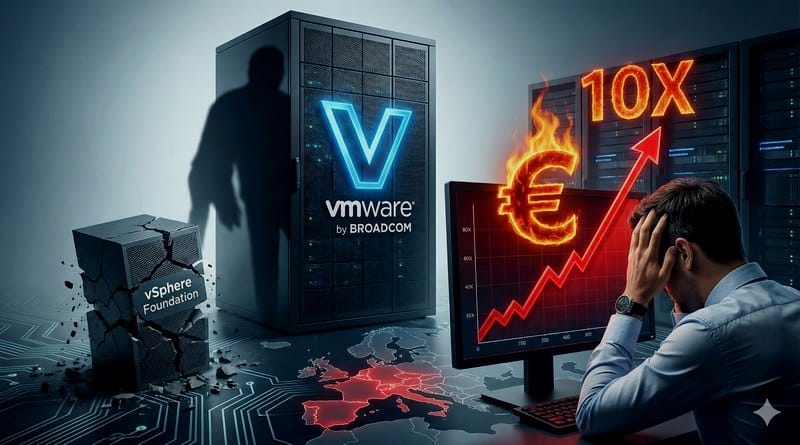 VMware supprime loffre vSphere Foundation dans une partie de lEurope la facture va