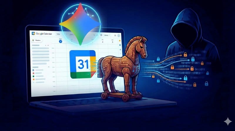 Google Agenda Exfiltrer des donnees avec Gemini IA