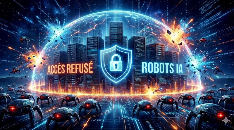 bloquer les robots IA sur site web