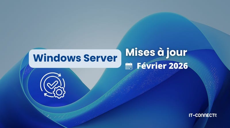 mises a jour fevrier 2026 windows server