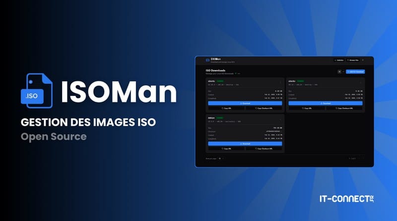 tuto isoman gestionnaire images ISO