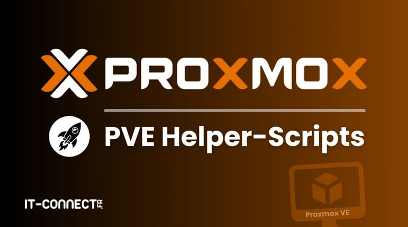 tuto proxmox ve helper scripts