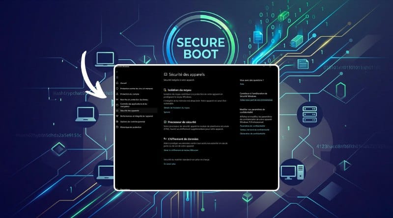 Windows 11 va indiquer si vos certificats Secure Boot sont a jour