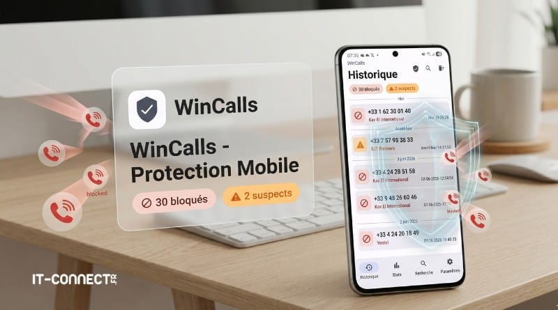 WinCalls bloquer les demarcheurs et les spams sur votre smartphone