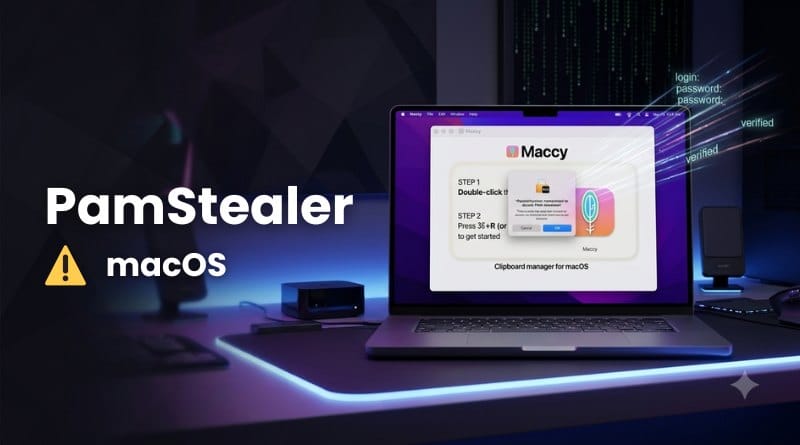 PamStealer infostealer macOS qui teste vos identifiants
