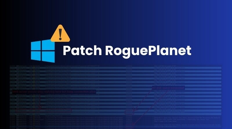 Windows Defender le patch RoguePlanet aurait des effets de bord