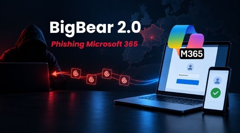 BigBear phishing microsoft 365 rapport septembre 2026
