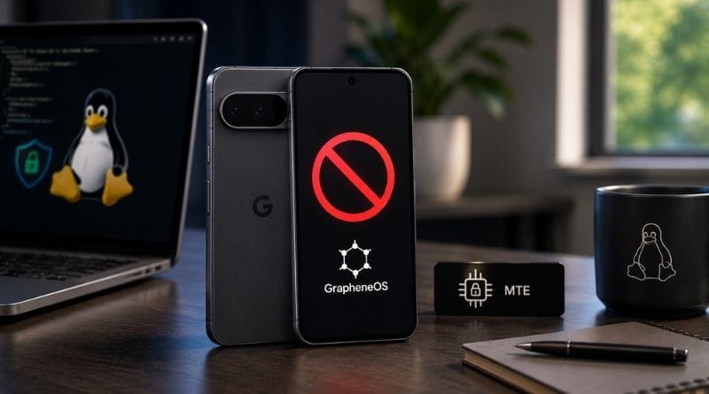 Google Pixel 11 pas de MTE pas de GrapheneOS