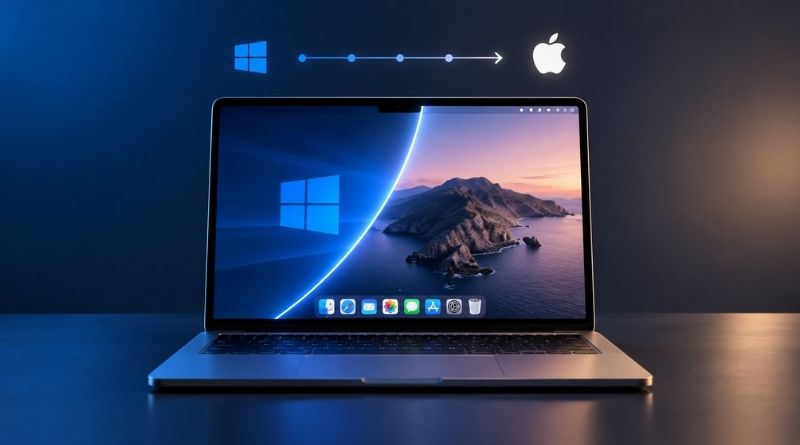 migrer de windows a macos retour