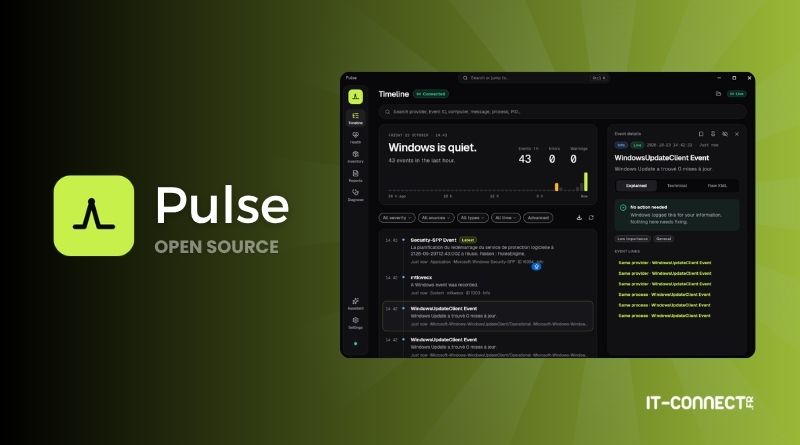 tuto pulse windows